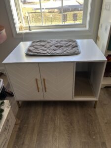 IMG_3091 Closed cat litter box cabinet.