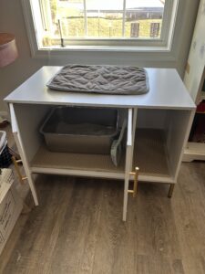 IMG_3092 Cat litter box cabinet.